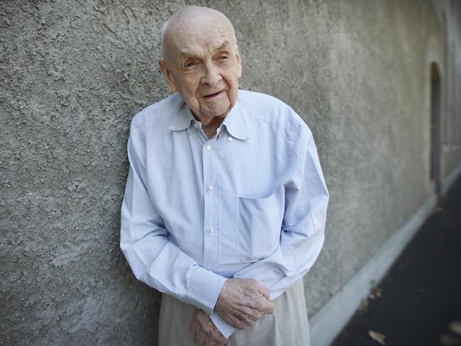 Jack Baldwin, 92 is a firm believer in looking after body and mind through keeping both active. Picture: David Caird