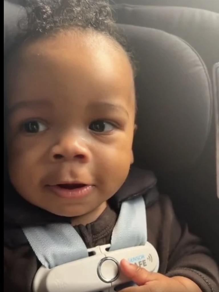 The adorable little boy made his TikTok debut.