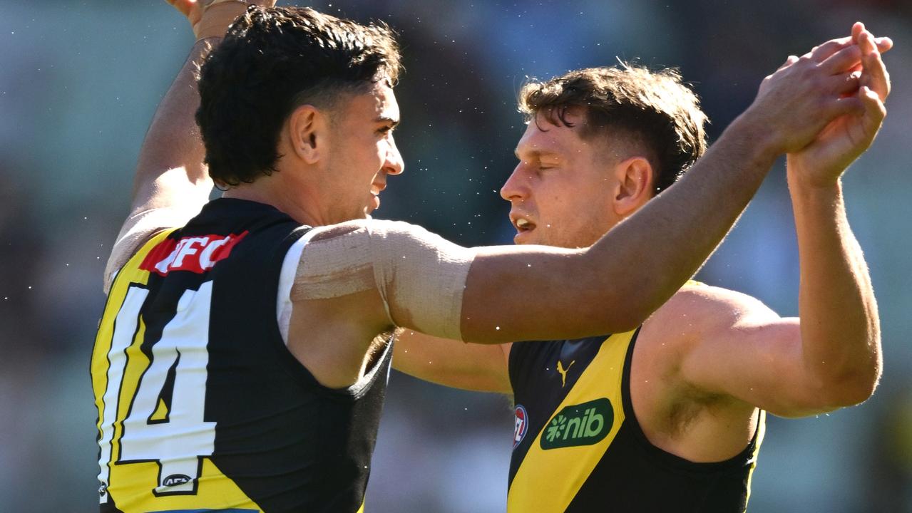 Tigers make fast start in battle with premiership teammates