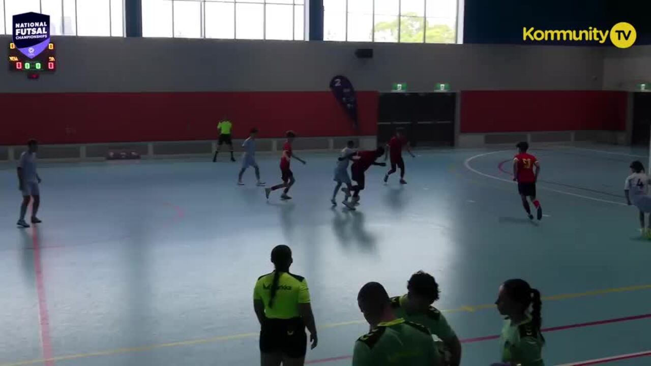 Replay: Football NSW Country v Football South Australia (U15 Boys) - 2025 National Futsal Championships Day 2