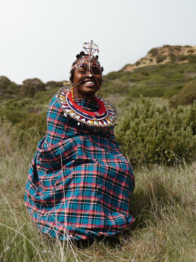 Adelaide singer, actress and writer Elsy Wameyo. Picture: Alain Pottier