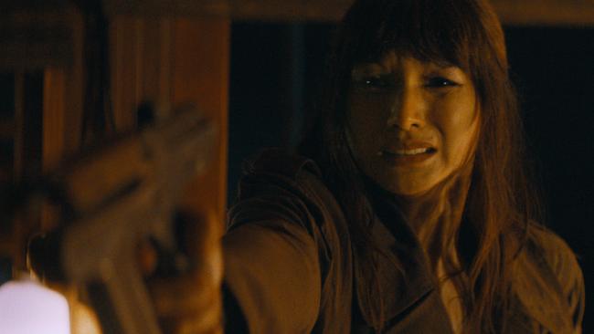 Gemma Chan as Maya in The Creator. Picture: 20th Century Studios