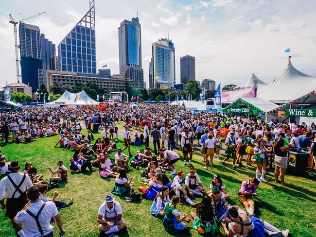 Oktoberfest in the Gardens. Picture: Supplied