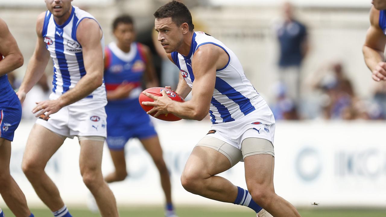 Will Luke Davies-Uniacke join the elite in 2023? (Photo by Daniel Pockett/AFL Photos/via Getty Images )