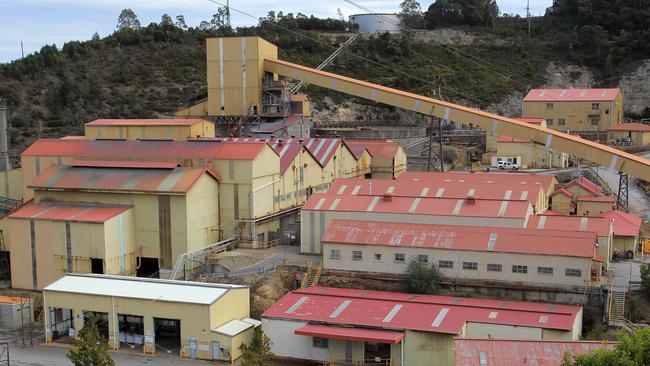 MMG Rosebery mine pictured in 2011.