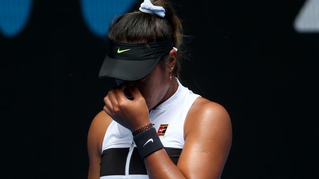 Destanee Aiava doesn’t love life on the tour. Picture: AAP Images 