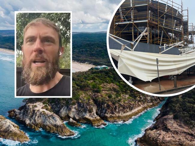 Stradbroke Island residents say Alfred was a 'non event'