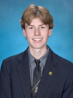 Rouse Hill Anglican College year 12 College Captain Benjamin Fitzsimons. Picture: Supplied.