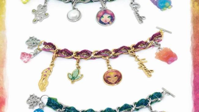 Nebulous Stars charm bracelets have been recalled after high levels of toxic chemical, cadmium, were detected in the charms. Picture: Facebook