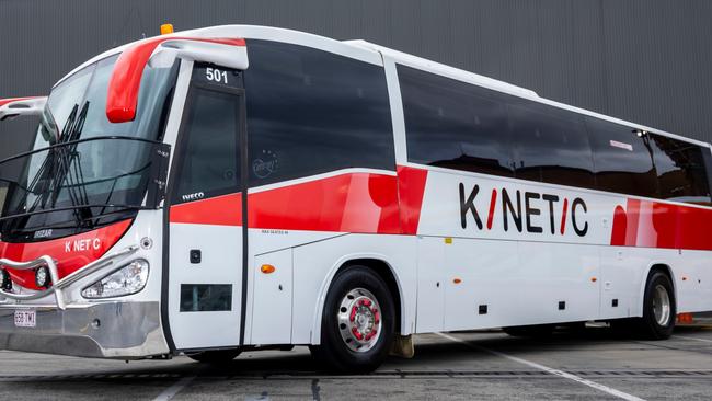 Michael Sewards, co-CEO of Australia's number one bus operator Kinetic. Picture: Wayne Taylor