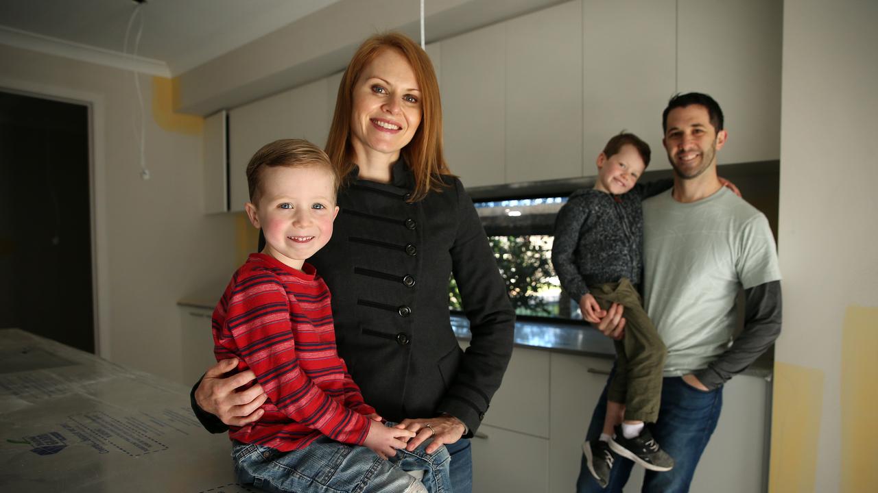 The Elsey family said building made more sense for them than renovating.