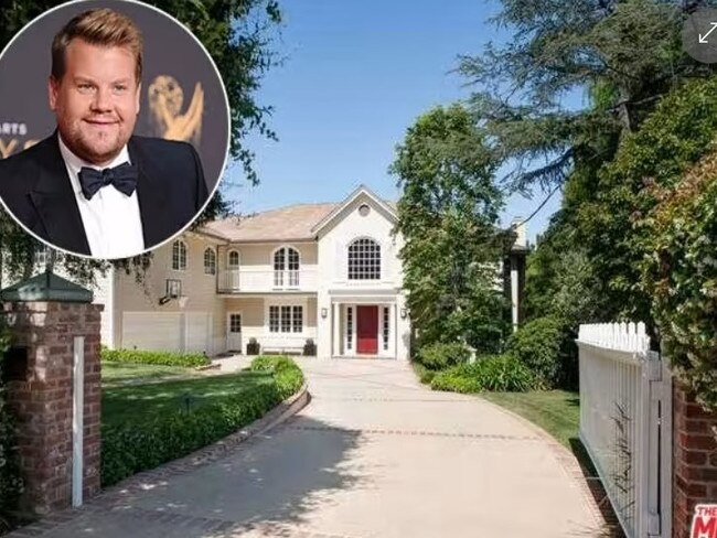 James Corden's LA home. Picture: MLS/Realtor.com via Trulia/HelloMag