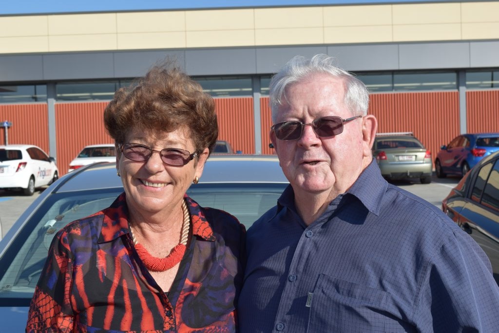 You've got to know what money you've got and don't spend money you can't afford to. We don't dine out a lot - my wife's a good cook so we stay at home. Jim Haxton and wife Larraine, Buderim. Picture: Nicky Moffat