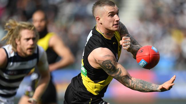 Dustin Martin of the Tigers.