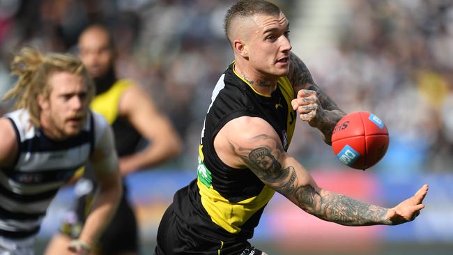 Dustin Martin of the Tigers.