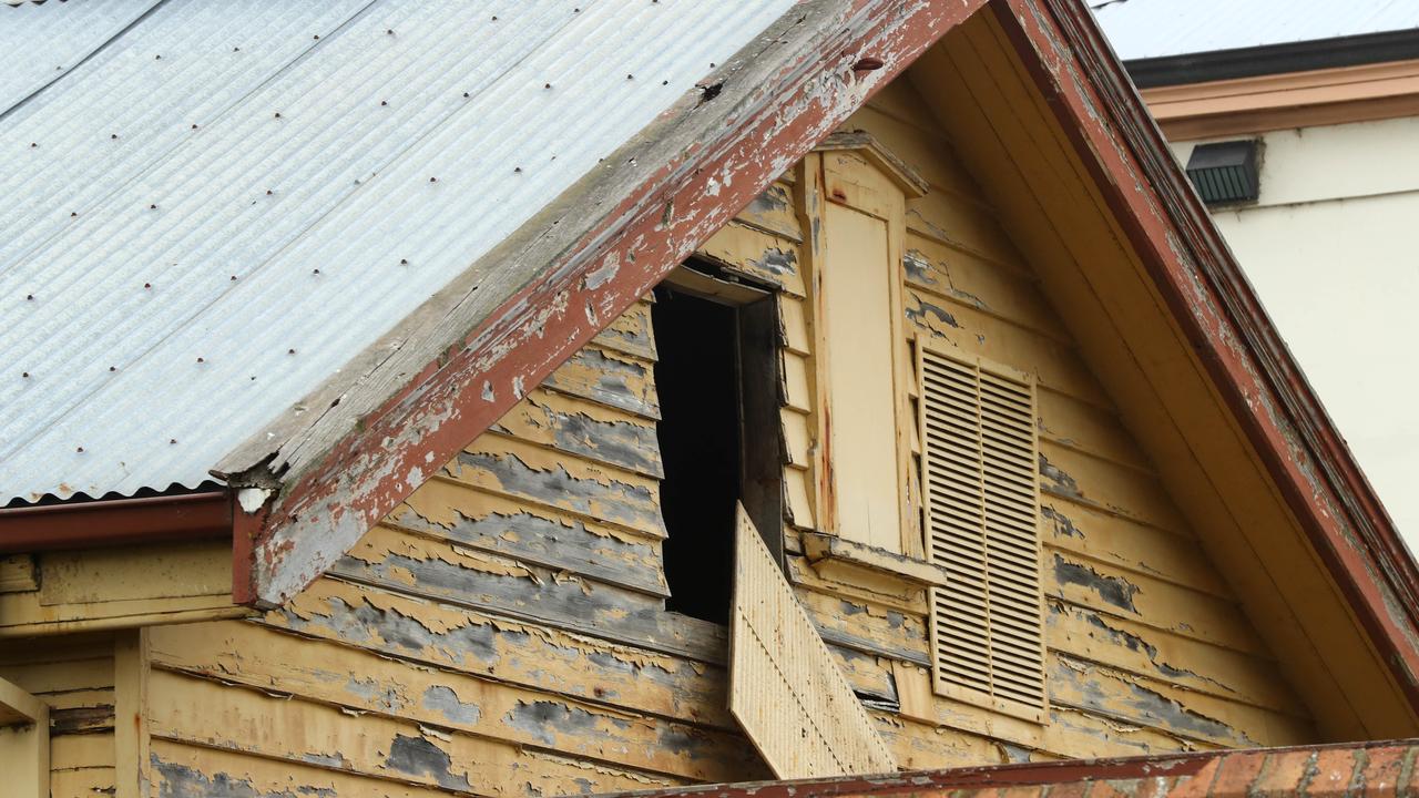 Disrepair at the Queenscliff Fort. Picture: Alison Wynd