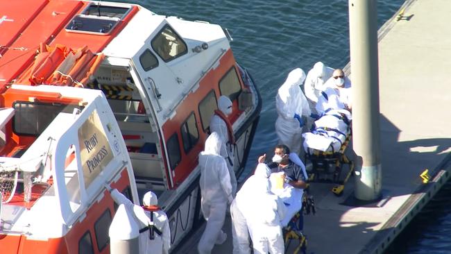 Any outbreak in an indigenous community would “make the Ruby Princess look like a Sunday afternoon picnic”, said Mr Mundine. Picture: 7 News