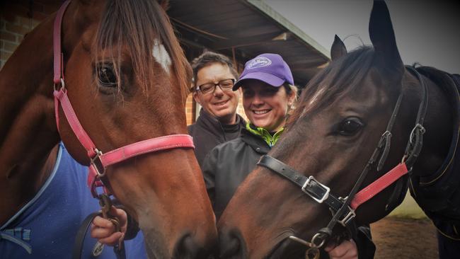 Husband and wife trainers Scott and Fleur Henley are gearing up to go head to head in the Maclean Cup with Boyles and Dark Euro.