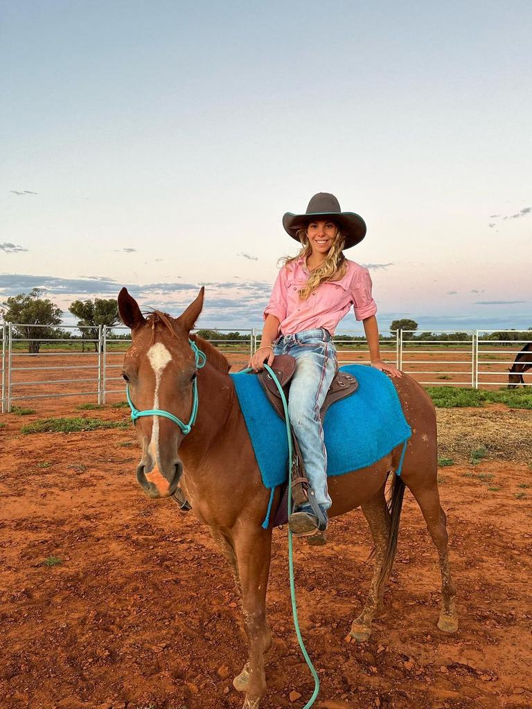 Maree Kuhrt loved horses. Picture: Instagram