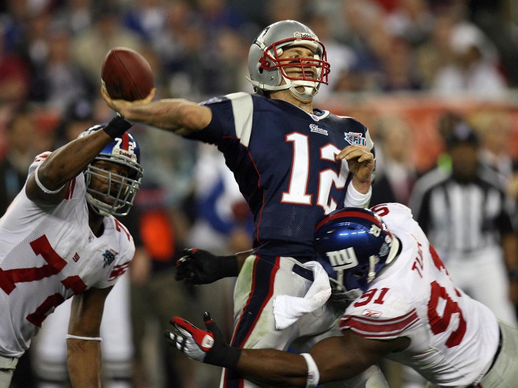 Tom Brady started Super Bowls in his 20s, 30s and 40s. Picture: Gabriel Bouys/AFP