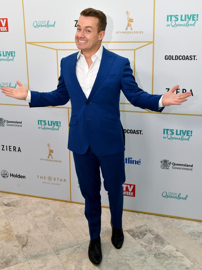 Gold Logie nominee Grant Denyer (AAP Image/Darren England)