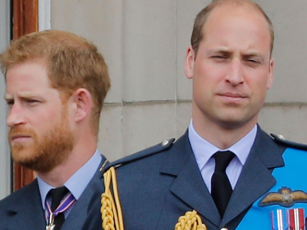 Despite their fragile relationship it seems Princes Harry and William are taking on a similar challenge, just on different continents. Picture: Tolga Akmen/AFP