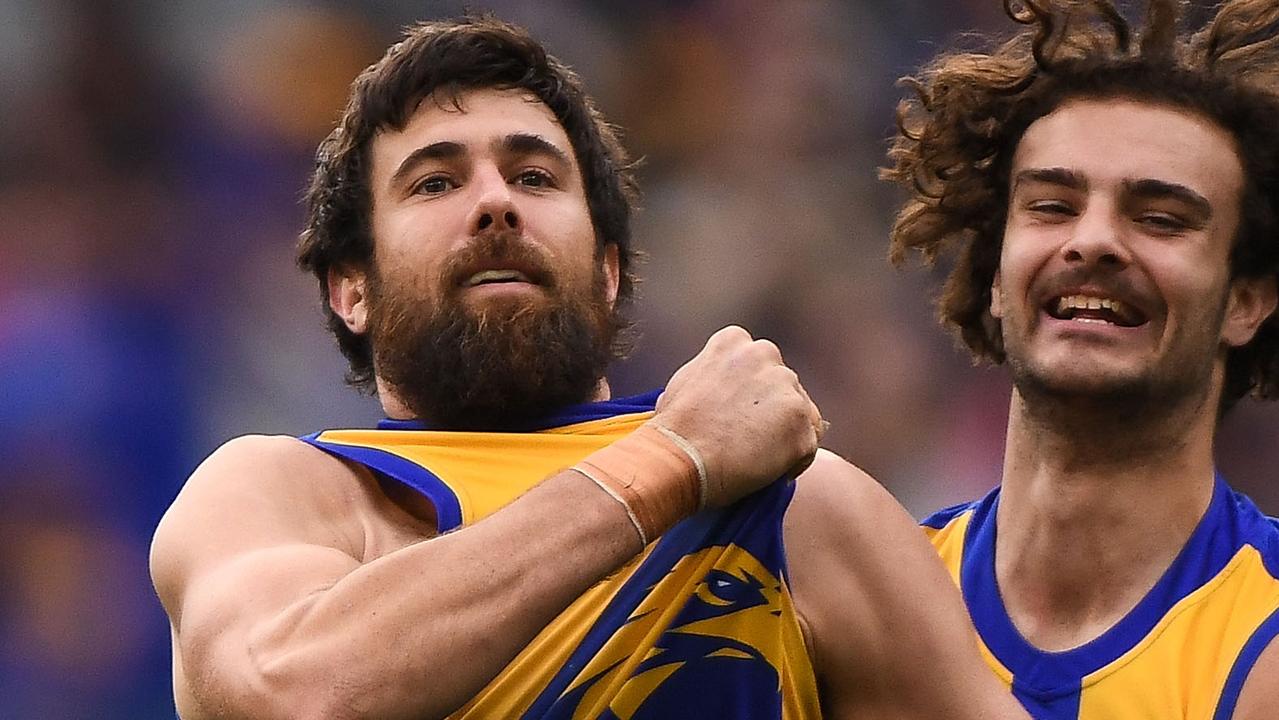 Josh Kennedy’s West Coast Eagles are set to challenge for the 2020 AFL flag. Picture: Daniel Carson