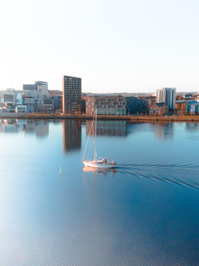 Utzon spent a lot of time sailing as a boy in Aalborg.