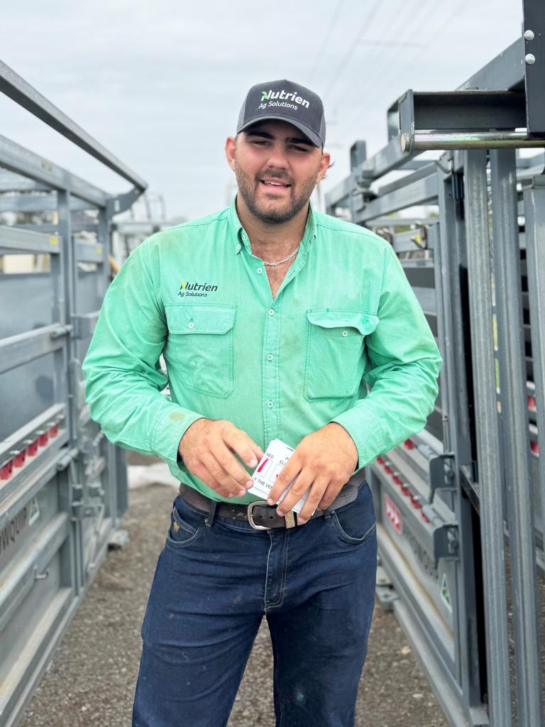 Stock agent Cody Benson, Nutrien Ag Solutions, Mount Gambier. Picture: Supplied.