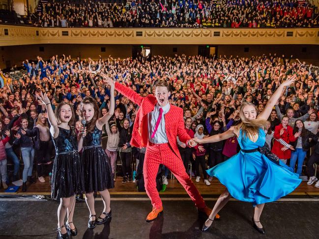 Victorian State Schools Spectacular will be held at Melbourne Arena this year. Picture: Jason Edwards