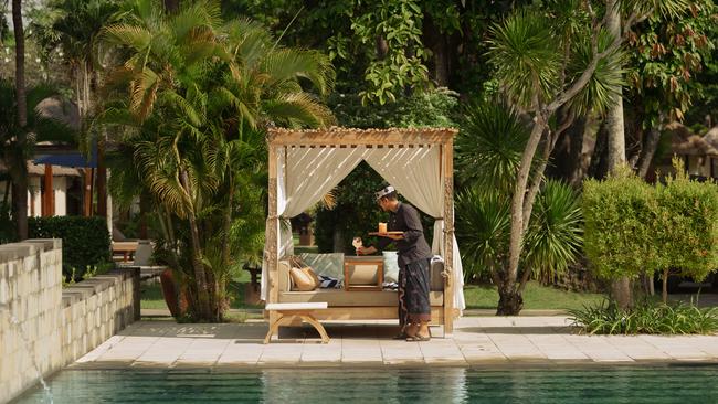 EMBARGO FOR TWAM, 15 MARCH 2025. FEE MAY APPLY.  Jimbaran Puri, A Belmond Hotel, Bali, Indonesia. Photo: Supplied