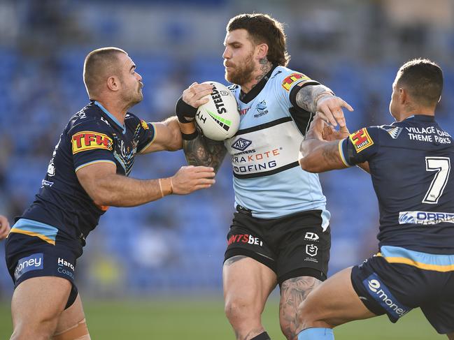 The 31-year-old’s contract with Cronulla was terminated by mutual consent in September. Picture: Ian Hitchcock/Getty Images