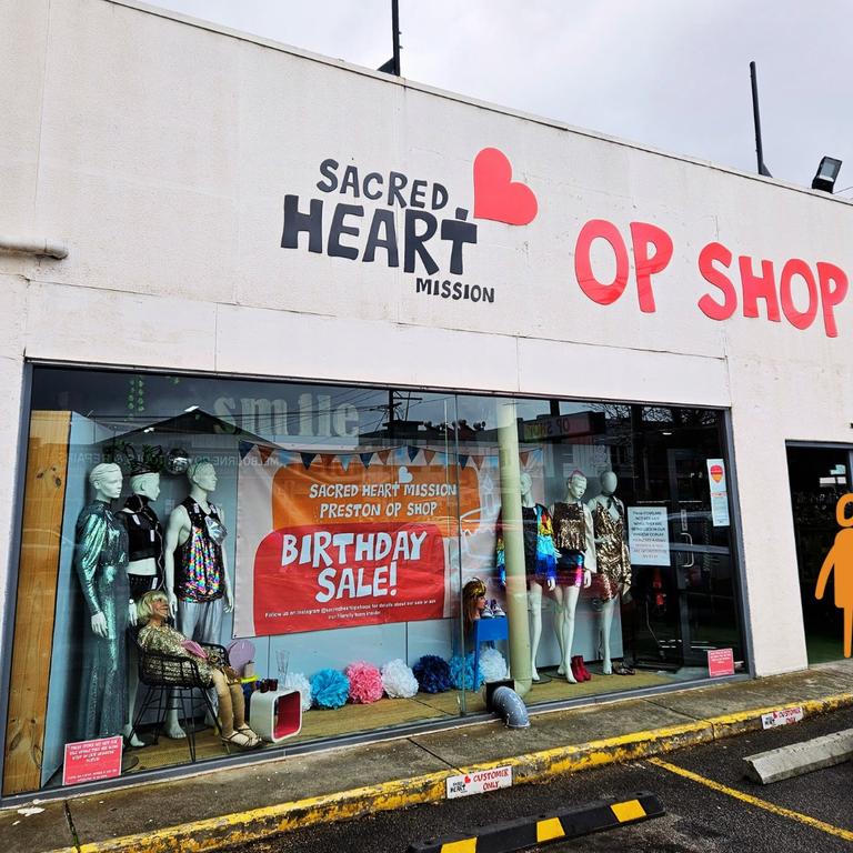 Sacred Heart Op Shop staff said more than urine was found in the change room. Picture: Supplied