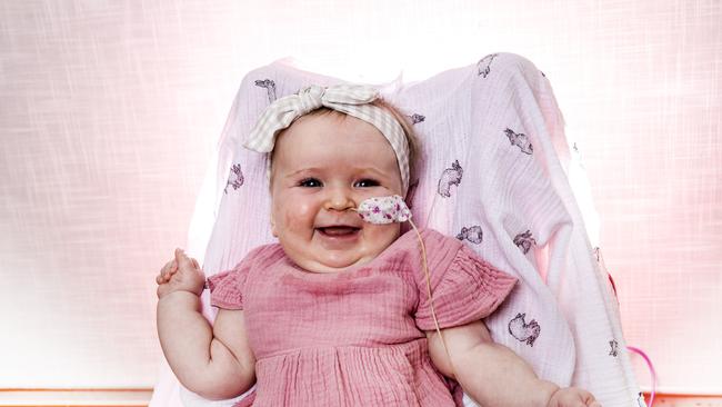 Oakley Gough was born with a rare genetic disease.