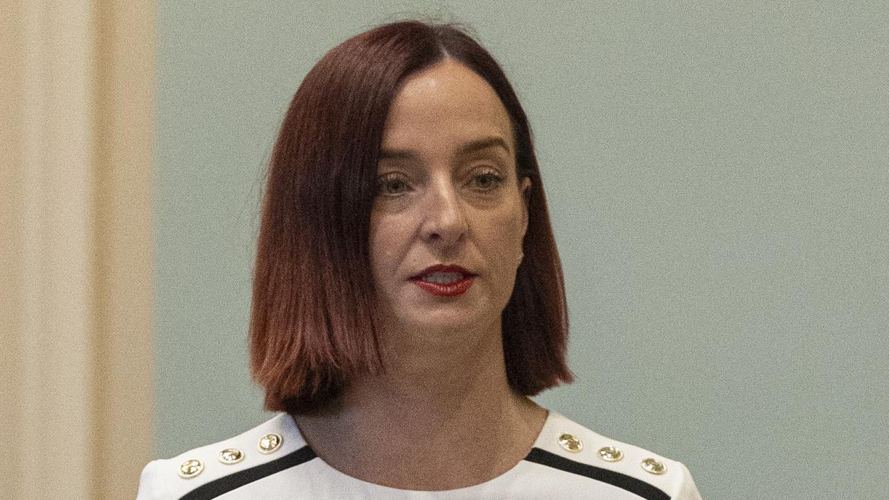 Member for Keppel, Brittany Lauga, during question time at Parliament House.