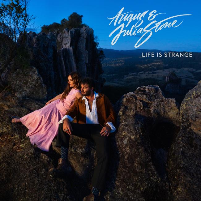 Artwork for 'Life Is Strange', an album by Angus and Julia Stone to be released in August 2021.