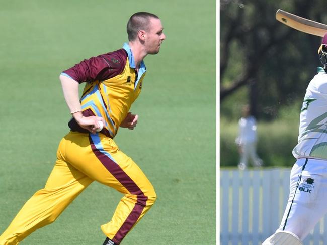 Callum McMahon and Joe McGahan will be key to the Central Queensland Seamers' chances in the Bulls Masters Country Challenge grand final at the Gabba.