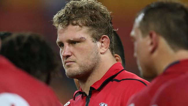 Reds captain James Slipper has returned a postive drugs test.