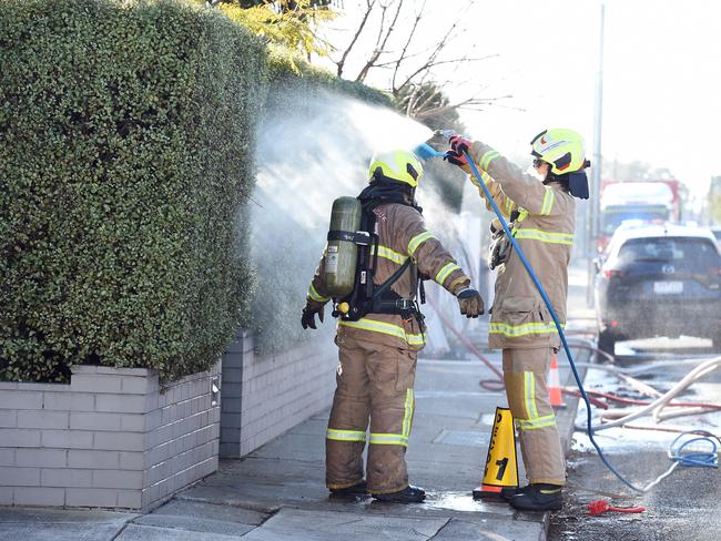 House fire Elizabeth St