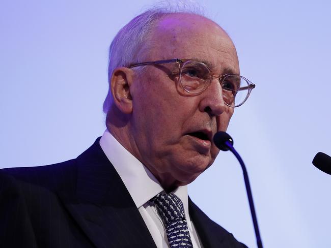 Former Prime Minister Paul Keating speaking at The AustralianÕs Strategic Forum: How should we manage our relationship with China? in Sydney on Monday 18th November 2019. Picture: Nikki Short