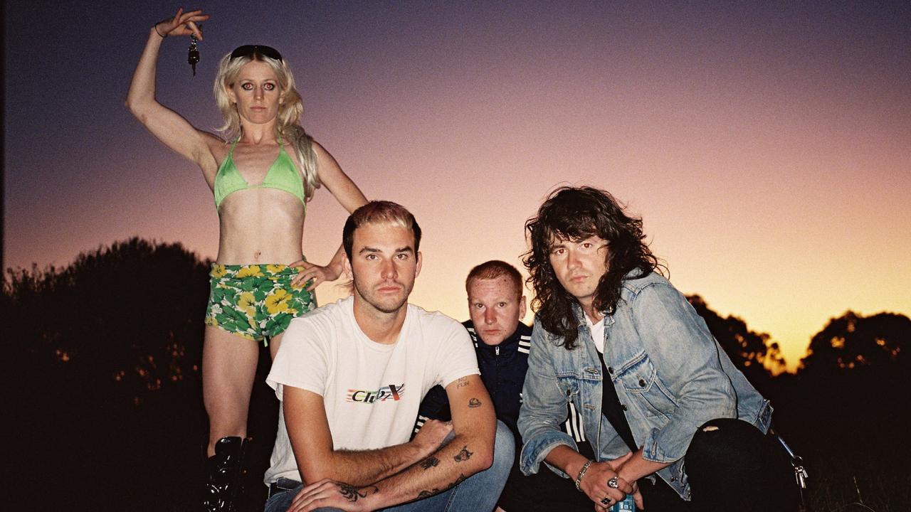 Adelaide Festival 2022. Amyl and the Sniffers. Picture: Jamie Wdziekonski