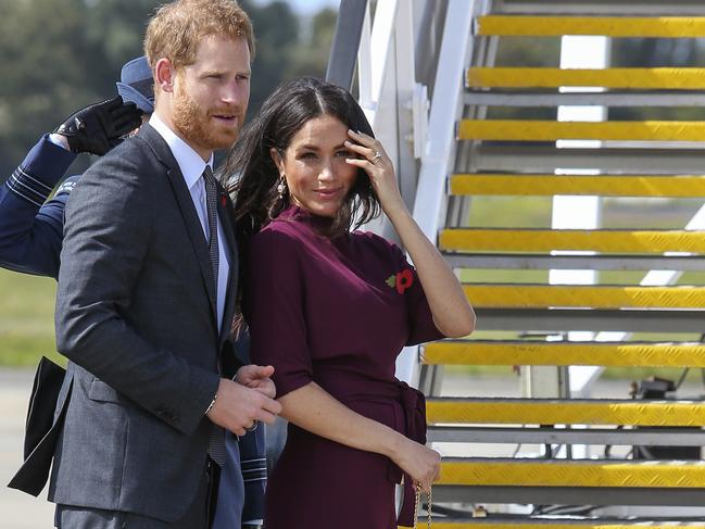 The royal couple will head to New Zealand for three days. Picture: Justin Lloyd.