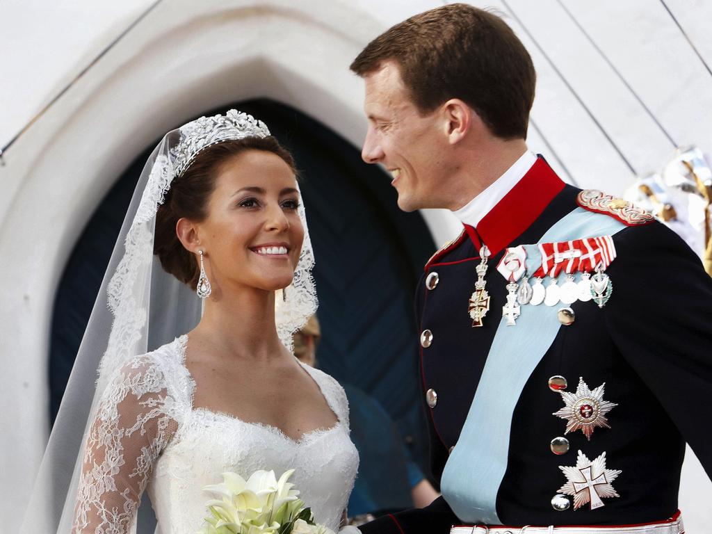 Prince Joachim and Princess Marie on their wedding day in 2008.