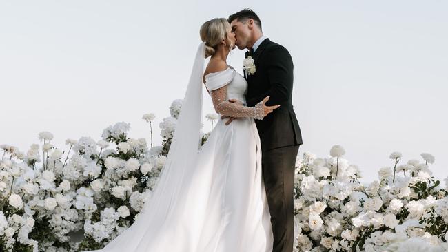 Katie Stevens and Luke Brechin’s beautiful Bali wedding. Picture: Motion House Weddings