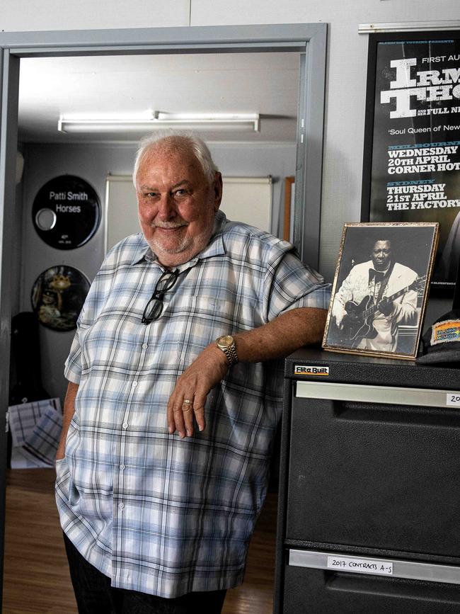 Bluesfest director Peter Noble. Picture: Natalie Grono