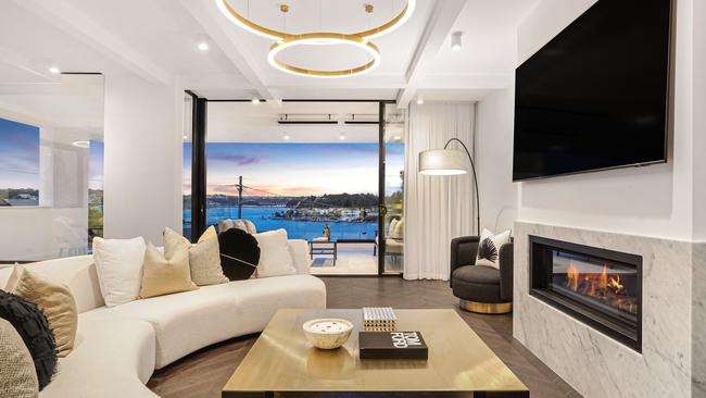 Sleek modern furnishings and stunning views.