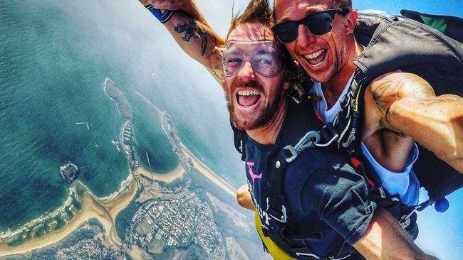 Skydiving off the Coffs coast would attract a large number of tourists to the area.