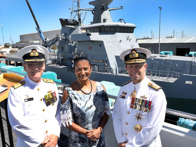 Ahoy! First offshore patrol vessel launched at Osborne