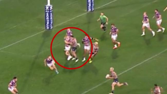 Andrew Johns called for consistency. Photo: Fox Sports