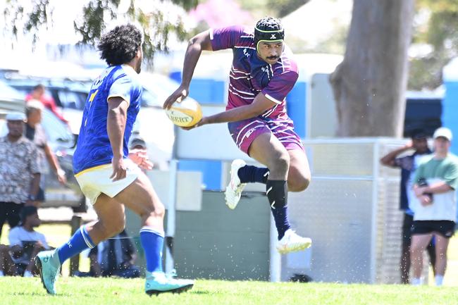 Fiji rugby 7's in Brisbane. Saturday October 6, 2024. Picture, John Gass